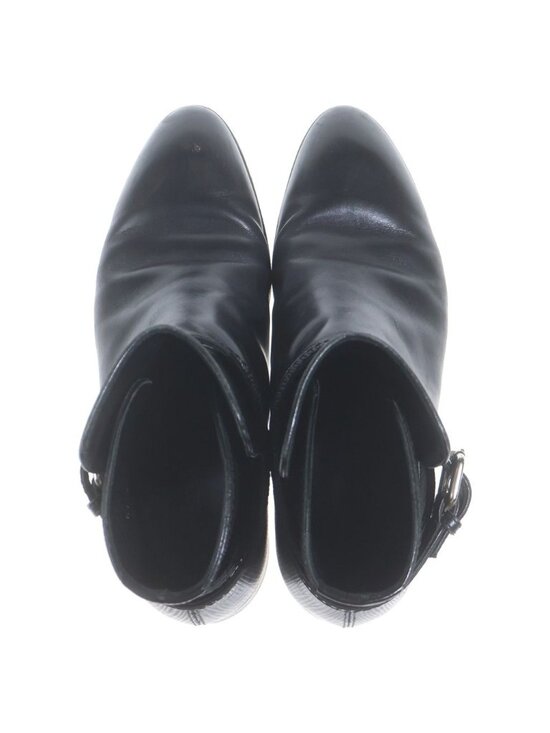 Louis Vuitton Side Gore Ankle Boots Epi Leather Black 7 main image 6